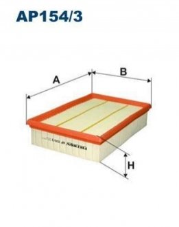 Фільтр повітря FILTRON AP 154/3 (фото 1)
