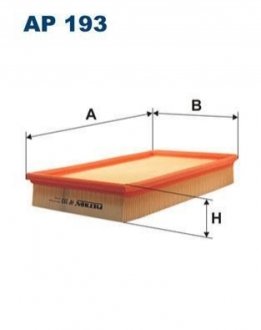 Фільтр повітря FILTRON AP 193 (фото 1)