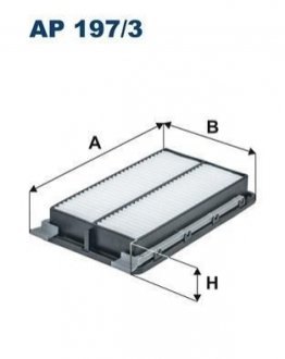 Фільтр повітря FILTRON AP 197/3 (фото 1)