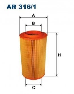 Повітряний фільтр FILTRON AR316/1 (фото 1)