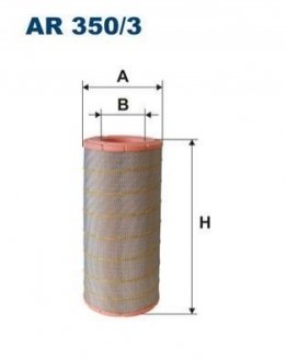 Фільтр повітря FILTRON AR3503 (фото 1)