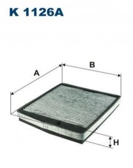 Фільтр салону FILTRON K 1126A (фото 1)