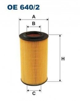 Фільтр масляний FILTRON OE 640/2 (фото 1)