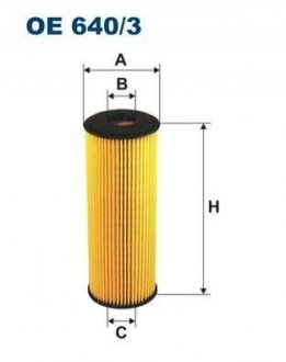 Фільтр масляний FILTRON OE 640/3 (фото 1)