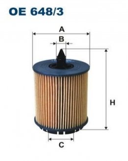 Фільтр масляний FILTRON OE 648/3 (фото 1)