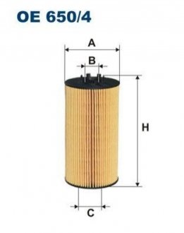 Фільтр масляний FILTRON OE 650/4 (фото 1)