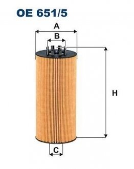 Фільтр масляний FILTRON OE 651/5 (фото 1)