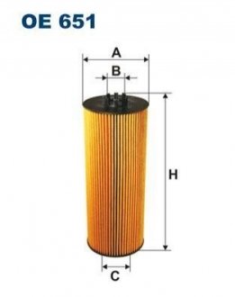 Фільтр масляний FILTRON OE 651 (фото 1)