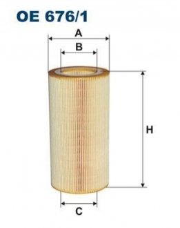 Фільтр масляний FILTRON OE 676/1 (фото 1)