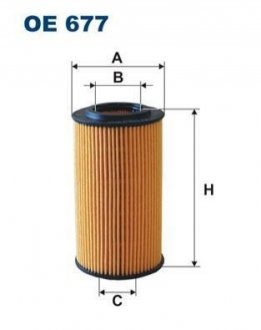 Фільтр масляний FILTRON OE 677 (фото 1)