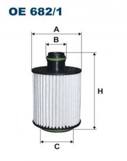 Фільтр масляний FILTRON OE 682/1 (фото 1)