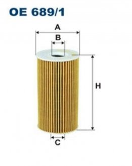 Фільтр масляний FILTRON OE 689/1 (фото 1)