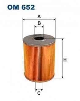 Фільтр масляний FILTRON OM 652 (фото 1)