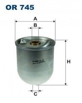 Фільтр масляний FILTRON OR 745 (фото 1)