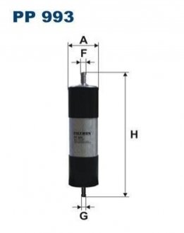 Фільтр палива FILTRON PP 993 (фото 1)