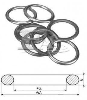 Ущільнююче кольцо Fischer Automotive One (FA1) 460310100 (фото 1)