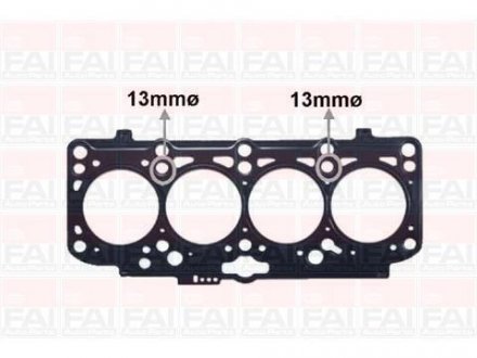 Прокладка Г/Б Audi/VW 1.9SDI/TDI AHF/AGR MLS MOT- 2! 1.63MM Fischer Automotive One (FA1) HG1011A (фото 1)