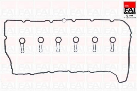 Gasket, cylinder head cover Fischer Automotive One (FA1) RC1755SK (фото 1)