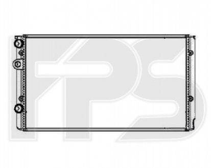 Радиатор охолодження FPS FP 74 A453 (фото 1)