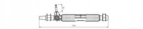 Рульова рейка GENERAL RICAMBI OP4036 (фото 1)