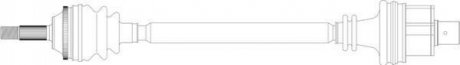 Привідний вал GENERAL RICAMBI RE3202 (фото 1)