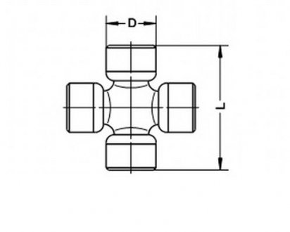 Привод GKN (Lobro) U059 (фото 1)