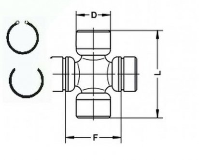 Привод GKN (Lobro) U109 (фото 1)