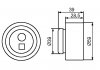 Ролик натяжной ремня ГРМ CITROEN AX/PEUGEOT 106 92-96 GMB GT50520 (фото 5)