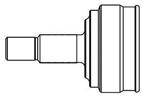 ШРКШ зовн. 21z/25z/56,3mm Renault 19 I, 19 I Chamade, 19 II, 19 II Chamade, Clio I, Laguna I 1.2-2.0 06.89-03.01 GSP 850008 (фото 1)