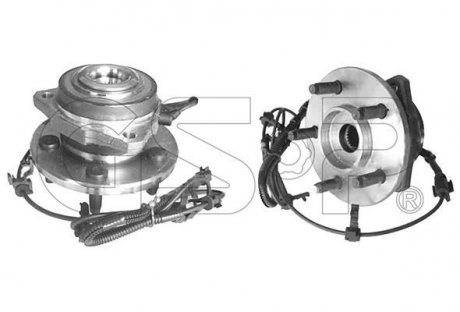 Набір підшипника маточини колеса GSP 9327028 (фото 1)
