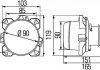 Вставка фары, основная фара HELLA 1BL008193011 (фото 2)