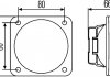 Фара рабочего освещения, Фара рабочего освещения 1GA 996 020-001