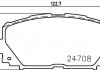 Гальмівні колодки, дискове гальмо (набір) HELLA 8DB355013901 (фото 2)