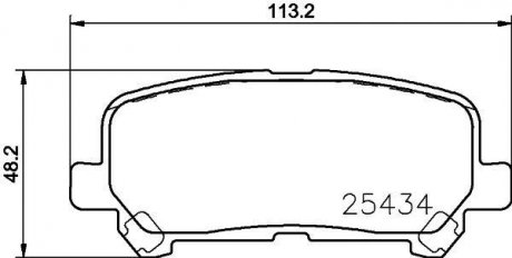 Автозапчасть HELLA 8DB355020601 (фото 1)