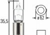 Автолампа BA9S 12V 6WT6W H6W 12V6W HELLA 8GH007643-121 (фото 1)