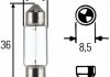 Лампа освітлення C5W 24V HELLA 8GM 002 092-241 (фото 1)