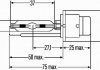 D4S 42V 35W Лампа розжарювання XENON STANDARD HELLA 8GS 007 949-311 (фото 2)