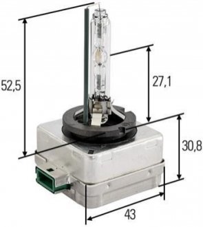 Лампа ксенонова D3S 42V 35W P32d-2-5 HELLA 8GS 009 028-311 (фото 1)