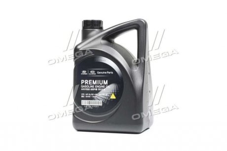 Масло моторное / Premium Gasoline 5W-20 Hyundai/Kia/Mobis 05100-00421 (фото 1)