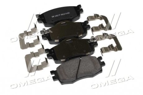 Колодки тормозные дисковые передние Hyundai/Kia/Mobis 581011GE00 (фото 1)