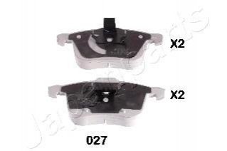 Колодки гальмівні CADILLAC P. BLS 06- JAPANPARTS PA-027AF (фото 1)