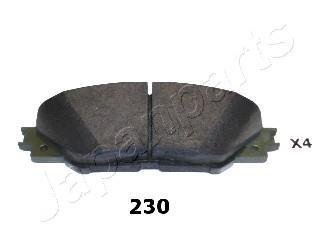 TOYOTA гальмівні колодки передн. RAV 4 06- JAPANPARTS PA-230AF (фото 1)