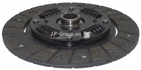 Диск зчеплення Audi 100/80 1.6-2.0 (210mm/23z) JP GROUP 1130201300 (фото 1)