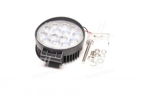 Фара LED кругла 42W, 14 ламп, 116*137,5мм, 3080Lm вузький промінь 12/24V 6000K (ТМ) JUBANA 453701049 (фото 1)