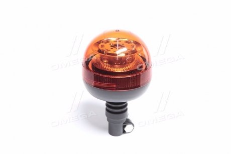 Маяк проблисковий помаранчевий LED, 12/24V, 120*210mm, 1 режим JUBANA 453706017 (фото 1)