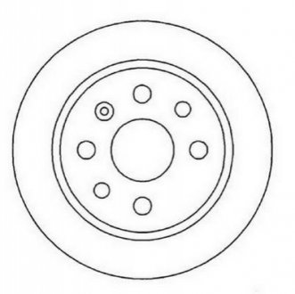 Гальмівний диск Jurid 561961JC (фото 1)