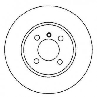 Гальмівний диск Jurid 561980JC (фото 1)