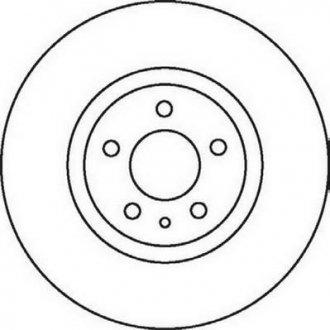 Диск гальмівний AR147,156 Jurid 562061JC (фото 1)