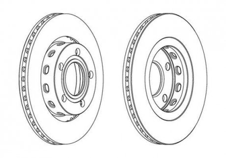Гальмівний диск Jurid 562176JC (фото 1)