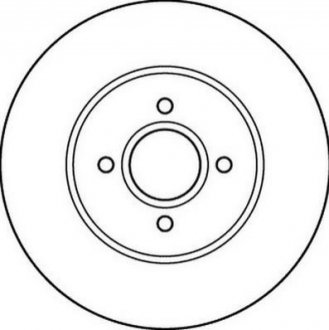 FORD диск гальмівний передн.Mondeo III 00- Jurid 562206JC (фото 1)
